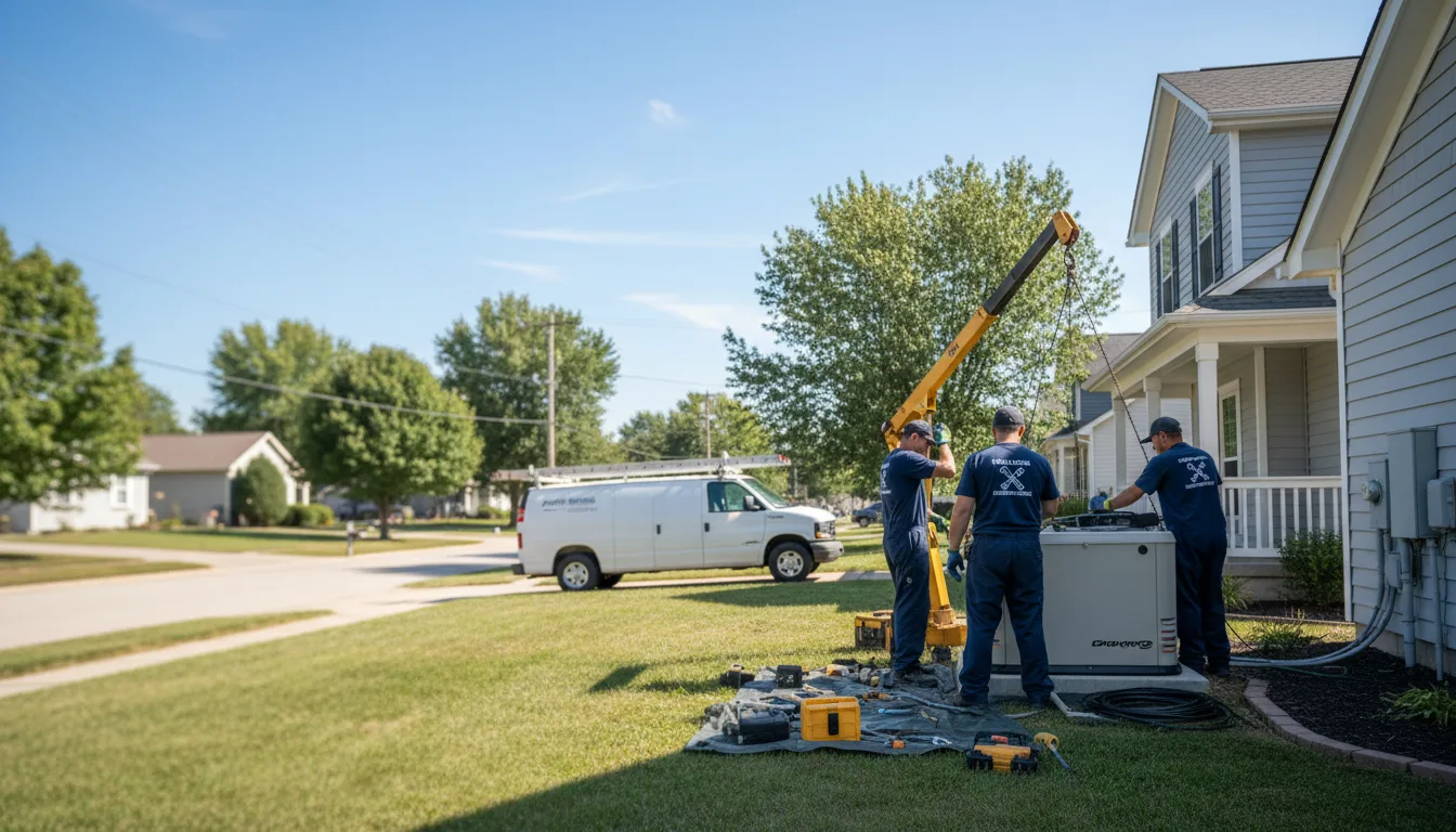 Generator Installation in Yantis, TX near me
